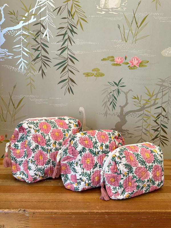 Maison de Frédéric Cosmetic Bag- Daisy