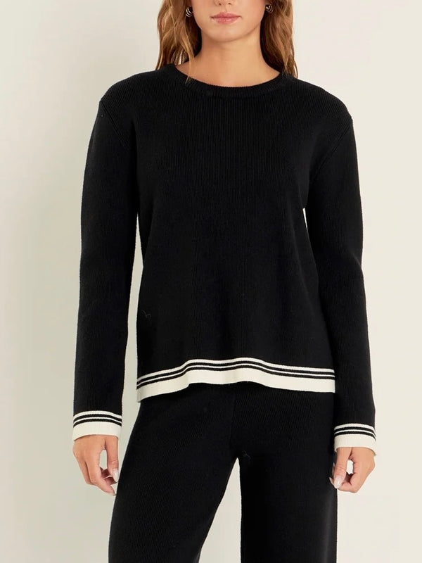 Maria Contrast Sweater