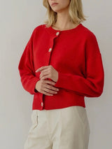 Ophelia Cardigan - Red