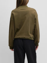 Cheryl Mock Sweater Olive