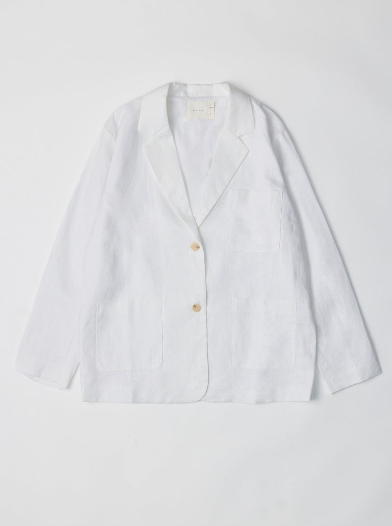 Malia Blazer - White