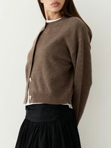 Ophelia Cardigan - Mocha