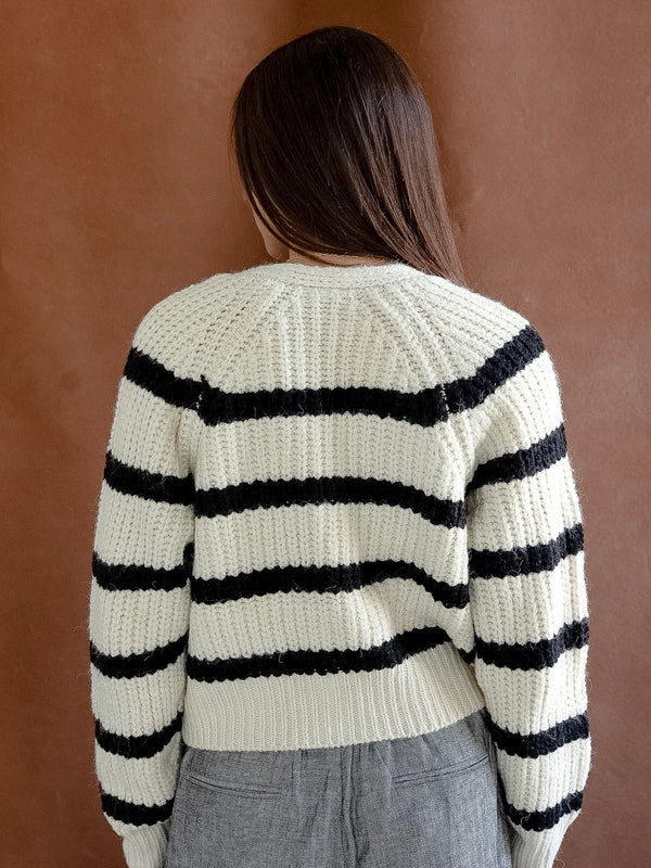 Essex Striped Cardigan