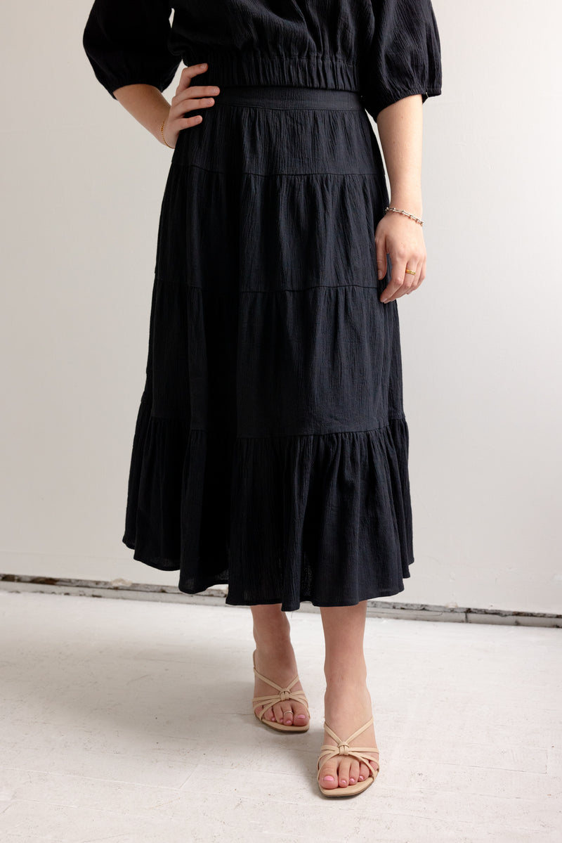 St. Tropez Skirt- Black