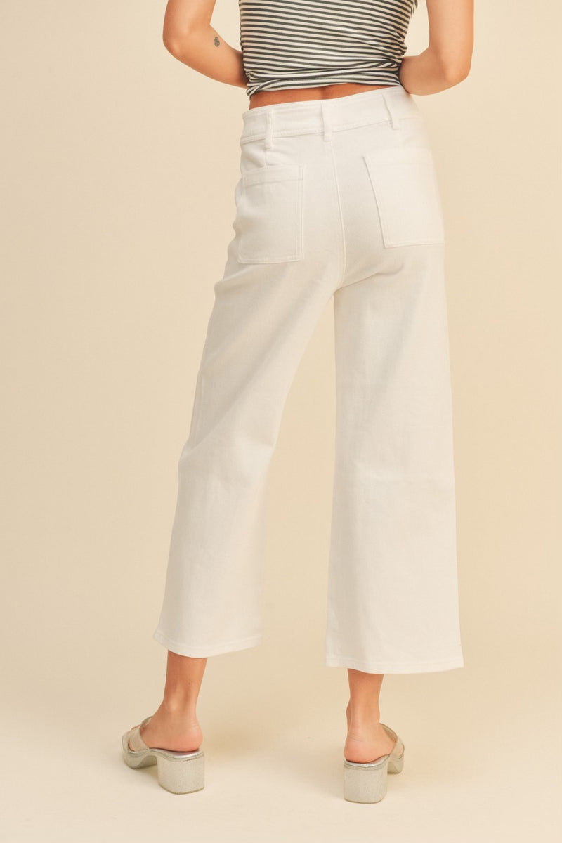 Pocket Trouser White