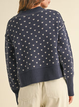 Amour Sweater Navy