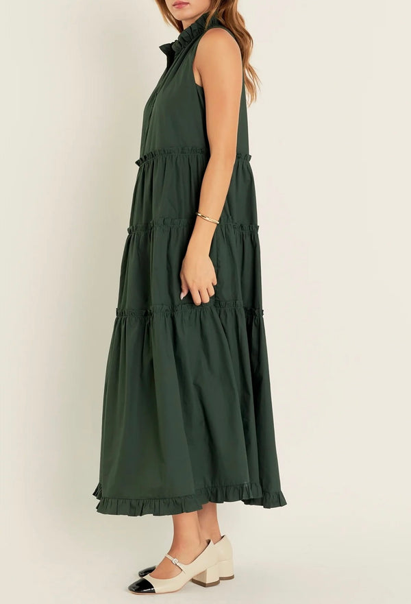 Gwen Ruffled Maxi Dress