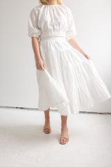 St. Tropez Skirt- White