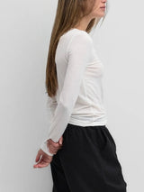 Brandy Long Sleeve - White