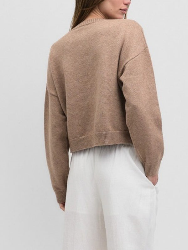 Lexi Pocket Sweater Mocha