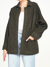 Mirth Teton Jacket in Black Olive