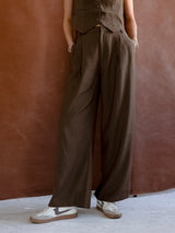 Cedar Wideleg Trouser