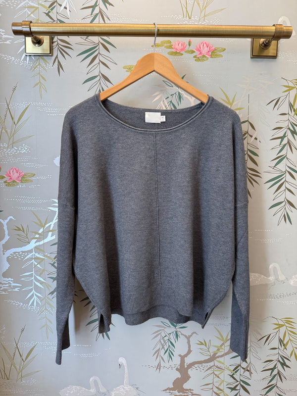 Andy Crew Neck - Charcoal