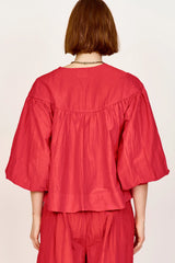 Mirth Oslo Blouse Red