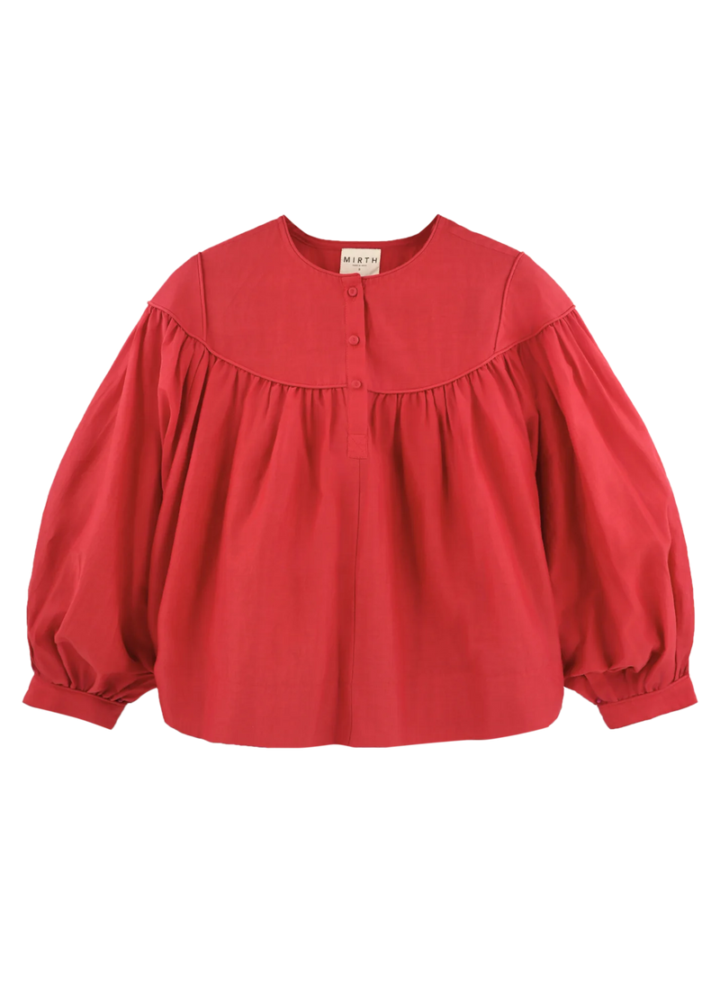 Mirth Oslo Blouse Red