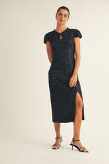 Ines Tweed Dress