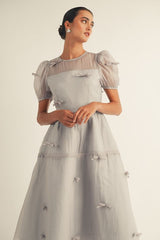 Wharton Organza Bow Dress