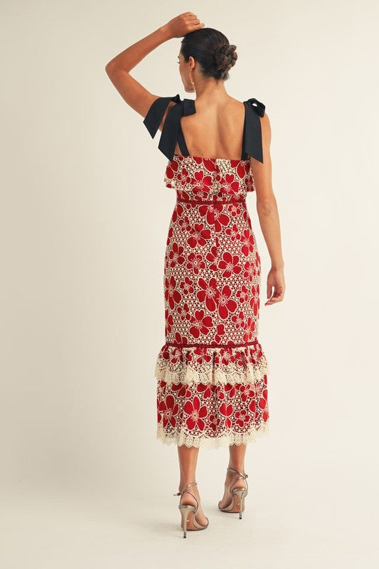 Gracie Embroidered Dress