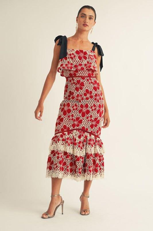 Gracie Embroidered Dress