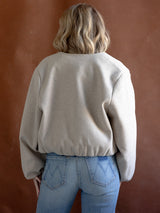 Whitney Bomber Jacket Oatmeal