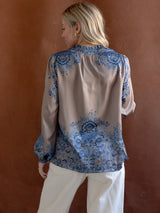 Carmen Paisley Blouse