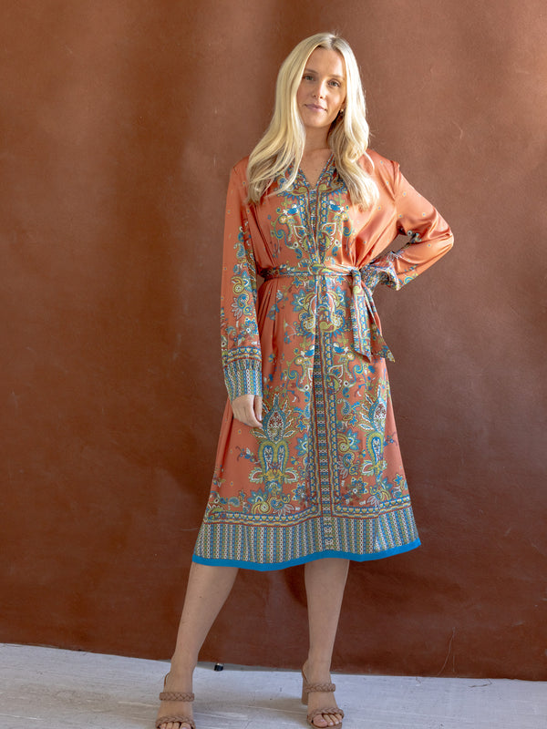 Sara Paisley Dress