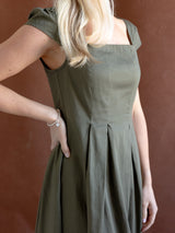 Chloe Dress - Olive