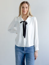 Peter Pan Bow Blouse