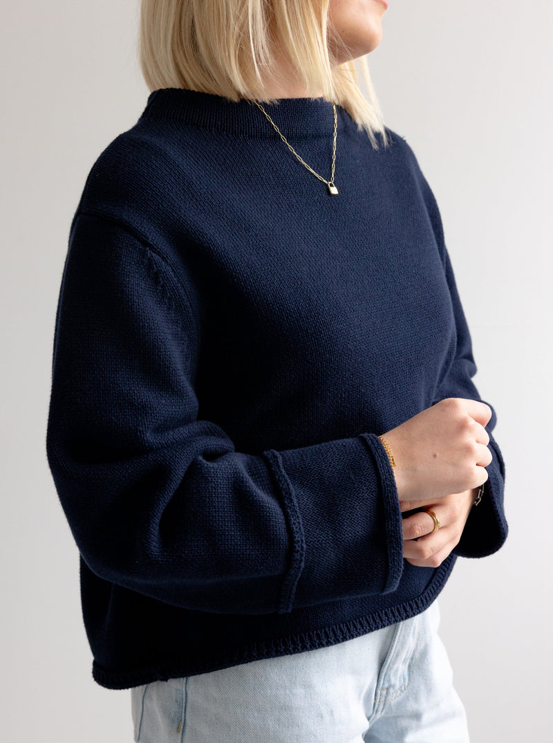 Navy Kensington Knit