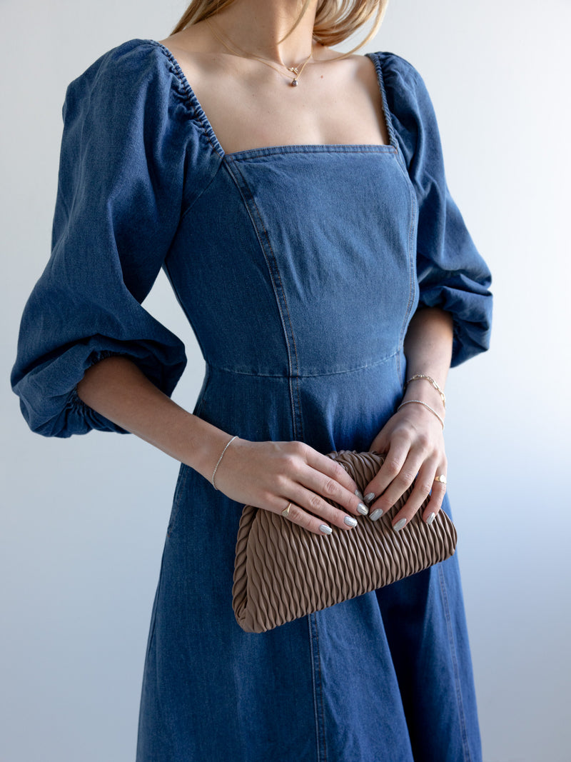 Vanessa Denim Midi Dress