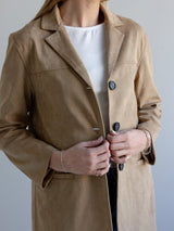 Maggie Faux Suede Blazer