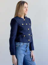 Claire Tweed Button Jacket