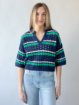 Match Point Sweater - Navy