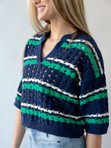 Match Point Sweater - Navy