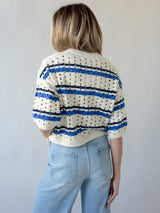 Match Point Sweater- White