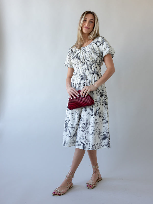 Simone Floral Dress