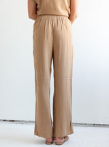 Tucker Linen Pant - Brown