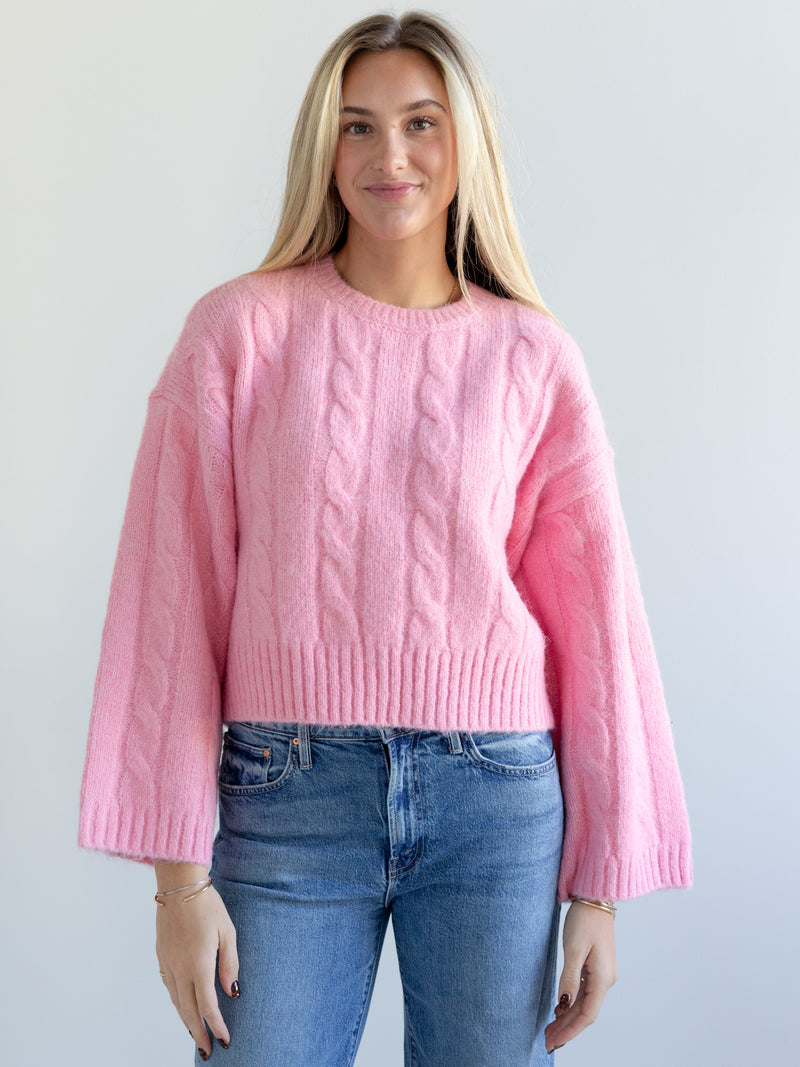 Millie Cable Knit Sweater