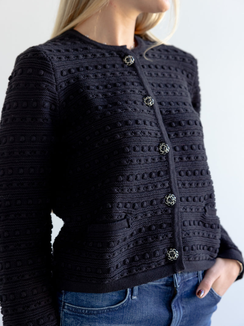 Baldwin Knit Blazer Black