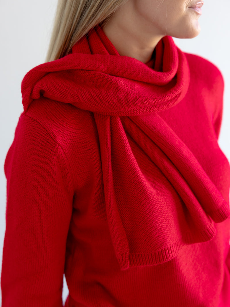 Ruby Scarf Sweater