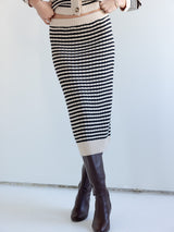 Iris Knit Pencil Skirt