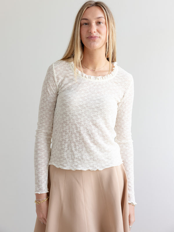 Lillian Lace Top