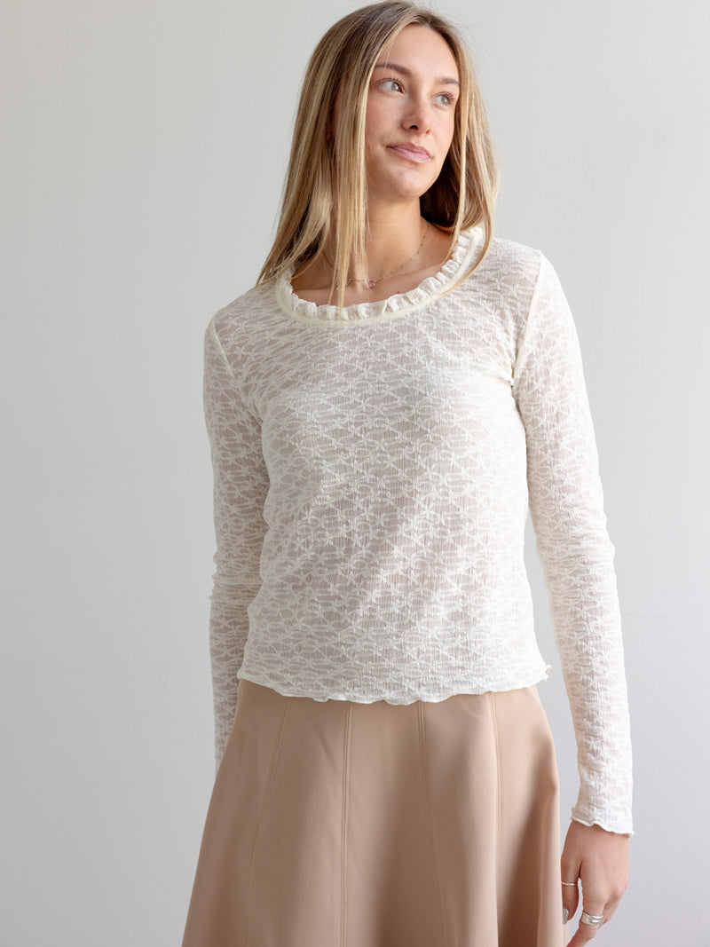 Lillian Lace Top