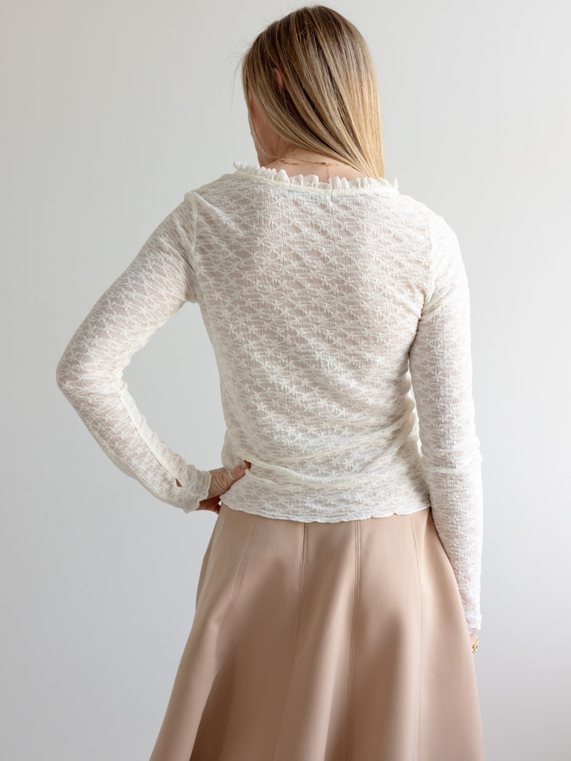 Lillian Lace Top