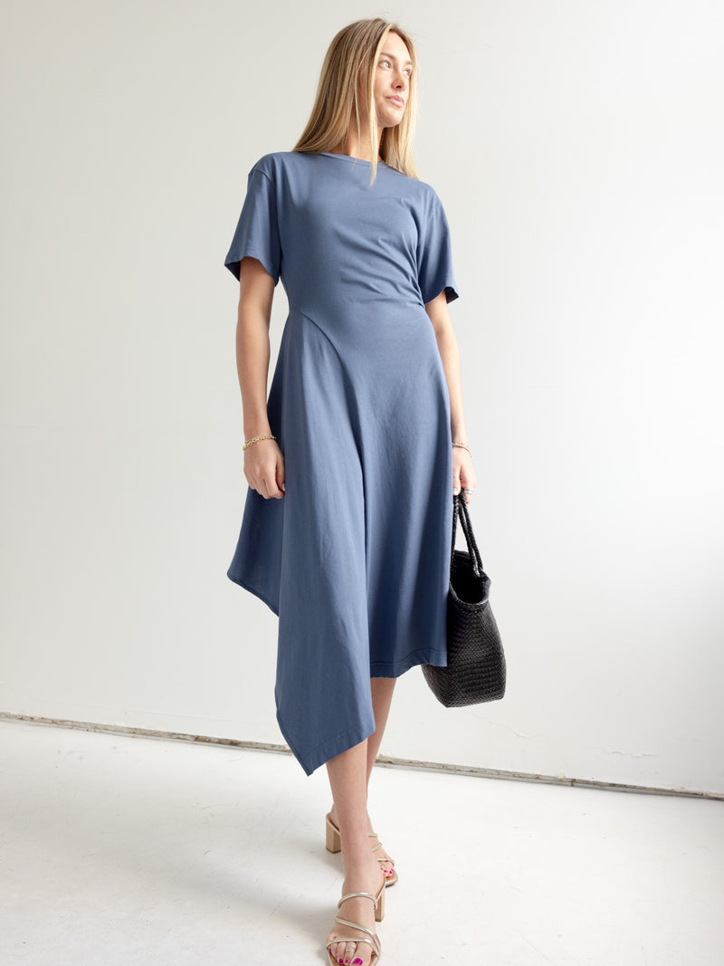 Asymmetric Knit Dress