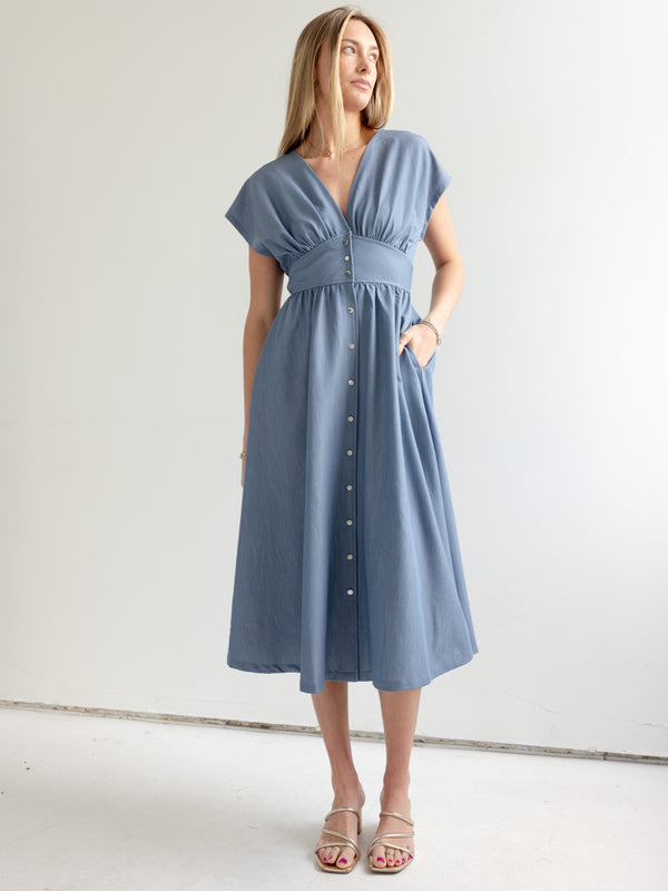 Vega Chambray Dress