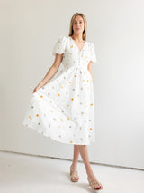 Daisy Embroidered Dress