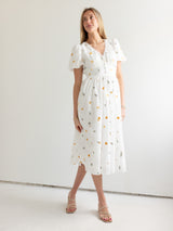 Daisy Embroidered Dress