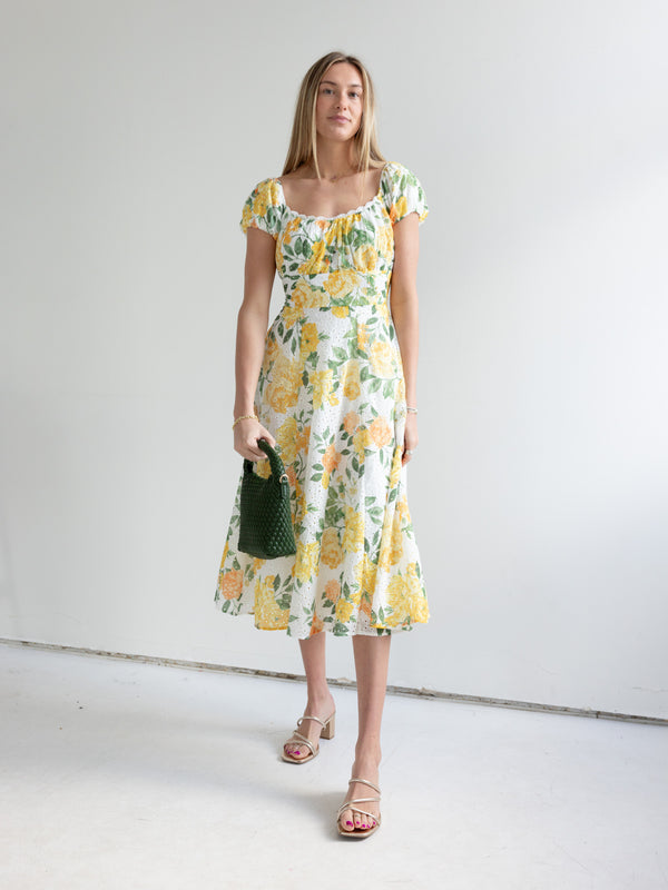 Yellow Rose Dress