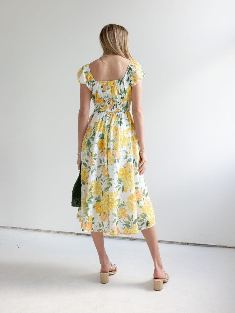 Yellow Rose Dress